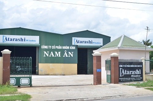 Cửa hàng sản xuất và phân phối nhôm Nam Ân