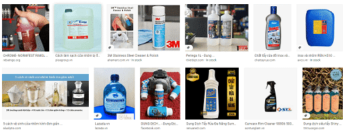 Dung dịch làm sạch nhôm trên thị trường