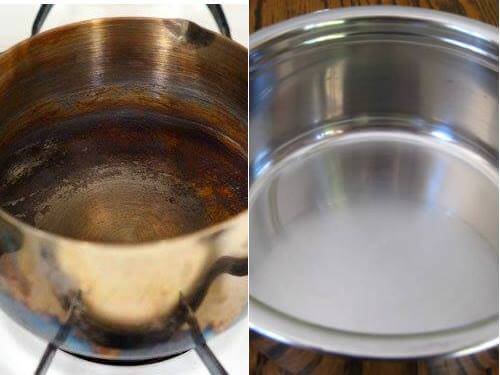 Các thiết bị gia dụng như nồi, tủ bếp thường bị hoen gỉ