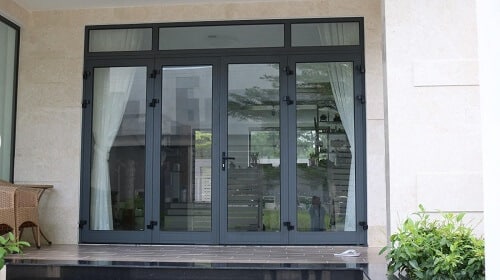 Nhôm Austdoor được gia công thành phẩm trong ngành xây dựng