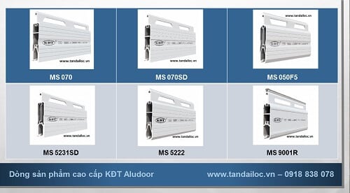 Các dòng nhôm khác nhau thể hiện những ưu điểm khác nhau