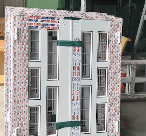 Nhôm New Asia có kết cấu khá vững chắc