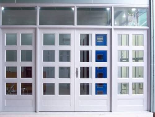 Cửa nhôm kính được gia công từ nhiều thanh nhôm khác nhau