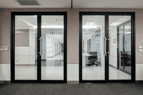Cửa lùa nhôm kính 4 cánh