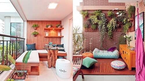 Màu gỗ giúp không gian thêm ấm cúng, sang trọng