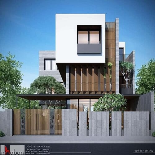 Với ý tưởng thiết kế bắt nguồn từ hình ảnh nhà ba gian rộng cửa, kết hợp hàng hiên mái ngói, cùng bàn tay tài năng của những nhà kiến trúc điêu luyện đã trở thành lối kiến trúc hiện đại, mang đậm bản sắc và nét tinh tế của người Việt. Có thể dễ dàng thấy được đó là lối kiến trúc theo xu hướng không gian mở, xóa bỏ sự phân chia không gian sống cho ngôi nhà