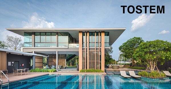 Cửa nhôm Tostem cho những công trình xây dựng cao cấp