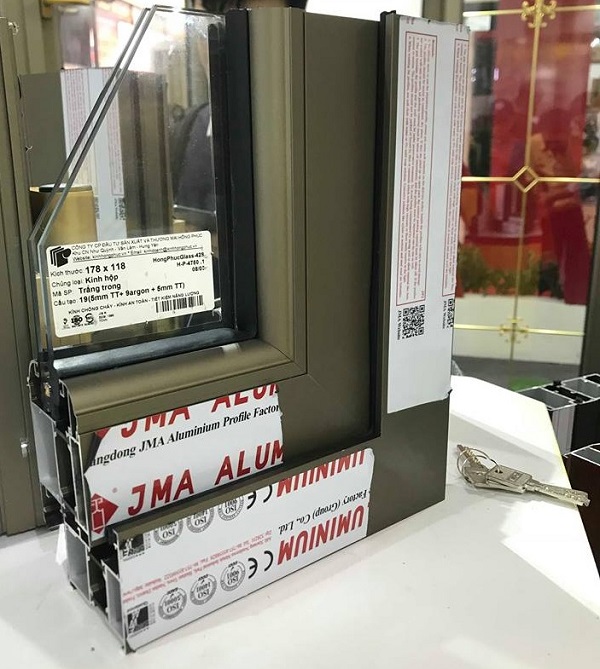 Cửa nhôm JMA là dòng nhôm thế hệ mới được làm từ thanh nhôm định hình nhập khẩu